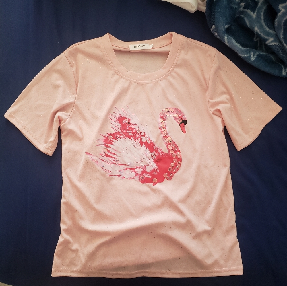 Glittering t-shirt